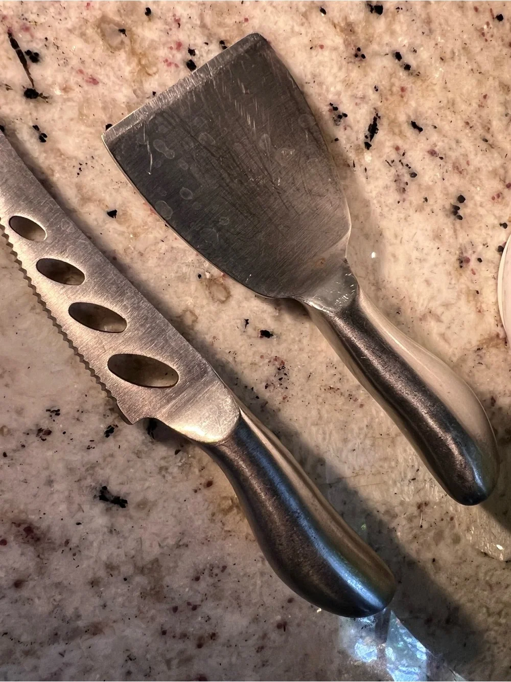 Stainless Steel Cheese Knife and Spreader Set of two